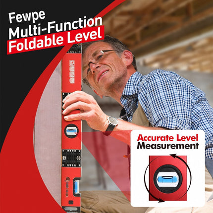 Foldable Bubble Level Tool, Carpenter Tools and Measuring Tool – image 9