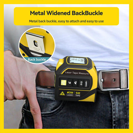 Digital Tape Measure with Laser, 5 in 1 Laser Measuring Tool with App – image 11