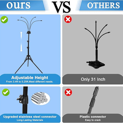 Patio Misting System, Portable Patio Mister with Adjustable Tripod Stand – image 10