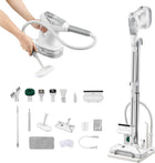 Steam Mop for Hardwood Floors, 24 in 1 Portable Steam Cleaner for Home