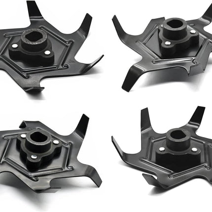 Tiller Blade Set 6 Inch, Steel Tiller Tines