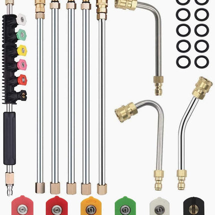 Pressure Washer Extension Wand Set with Pressure Washer Nozzles, Power Washer Wand – image 4