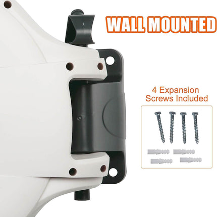 Retractable Hose Reel Wall Mount spray nozzle in use – image 9