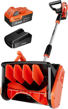Electric Snow Shovel with Battery and Quick Charger, Cordless Snow Shovel 13 Inch – image 6