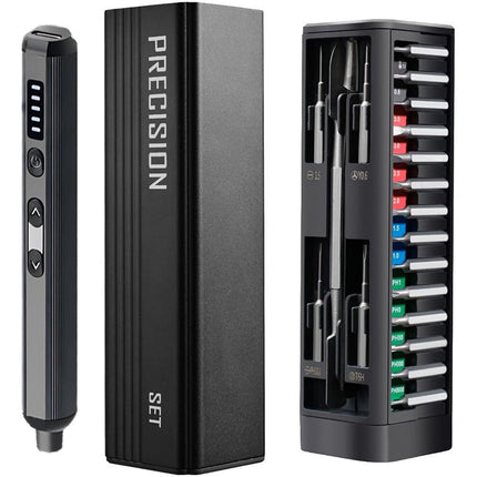Electric Screwdriver Set, Mini Precision Screwdriver Set with 46 Bits, Cordless Screwdriver for Electronics Repair