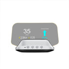 Car Heads Up Display with GPS and OBD2 Modes, HUD Display for Windshield, GPS Speedometer with Water Temperature Gauge