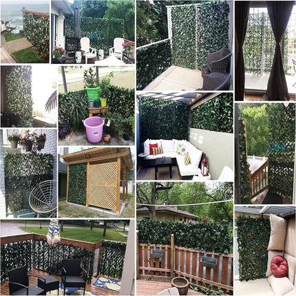 Expandable Faux Ivy Privacy Fence, Outdoor Privacy Screen for Patio – image 4