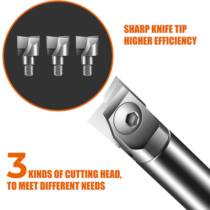 Door Lock Installation Kit, Door Lock Mortising Jig with 3 Hole Cutters – image 8
