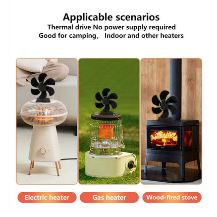 Fireplace Fan for Wood Burning Stove in living room – image 7