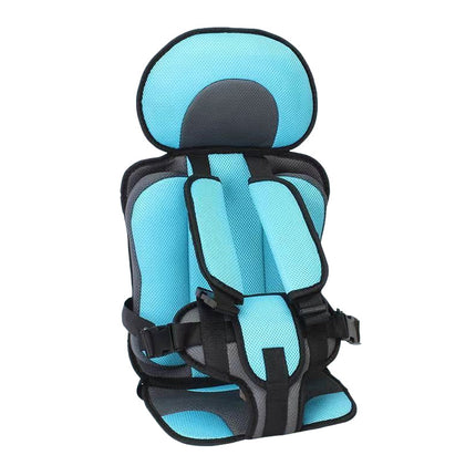 Car Seat Cushion for Kids, Portable Foldable Child Car Seat Cushion with Straps – image 7