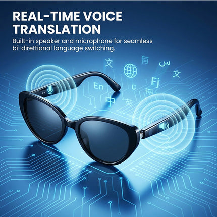 Smart Glasses with Real Time Translation, Bluetooth Glasses – image 9