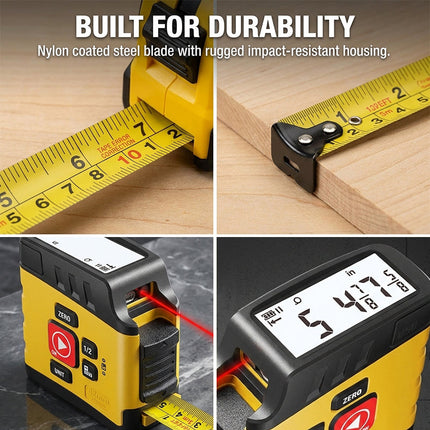 Digital Laser Tape Measure Tool, Digital Measuring Tape for Construction – image 11