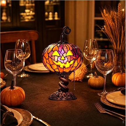 Small Table Lamp, Pumpkin Decor – image 12