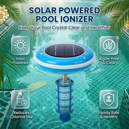 Solar Powered Pool Ionizer, Swimming Pool Supplies – image 6