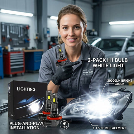 LED Headlight Bulbs 2 Pack, Automotive LED Lighting – image 6