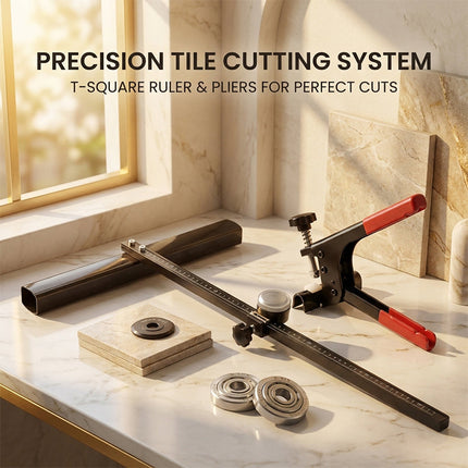 Manual Tile Cutter with Measuring Scale, Glass Cutter – image 9