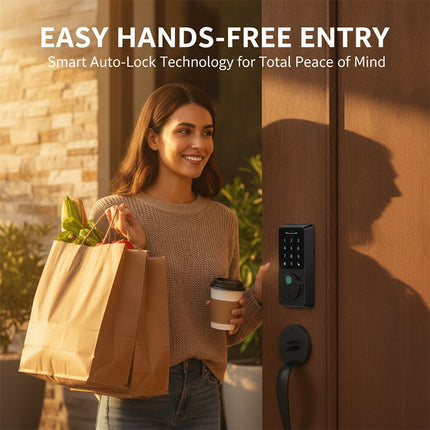 Keyless Entry Door Lock with Keypad and Auto Locking for Front Door and Home Security – image 6