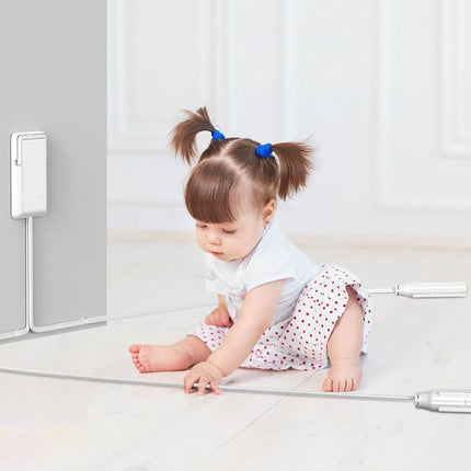 Flat Plug Power Strip, Ultra Thin Flat Extension Cord 6 ft with 2 Outlets – image 10