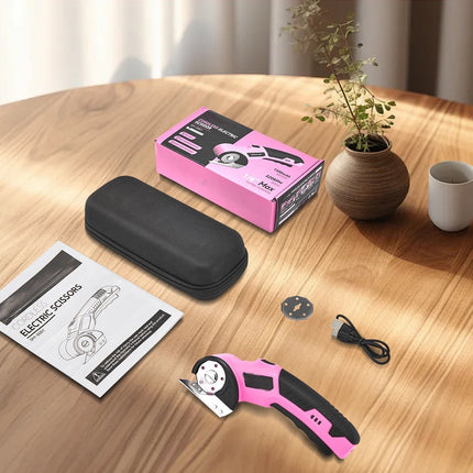 Electric Scissors with Extra Blade and Bag, Sewing Tools – image 8