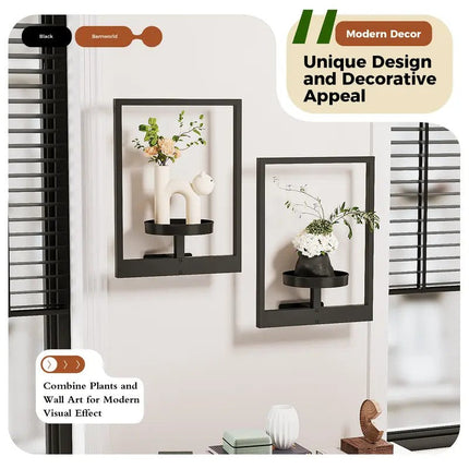 Plant Stand Indoor, Wall Mounted Hanging Planter – image 6