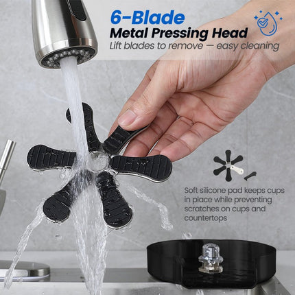 Glass Rinser for Sink, Kitchen Sink Accessories – image 6
