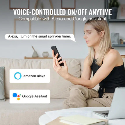 Sprinkler Timer with WiFi Gateway, Smart Garden Hose Timer for Hose Faucet – image 8