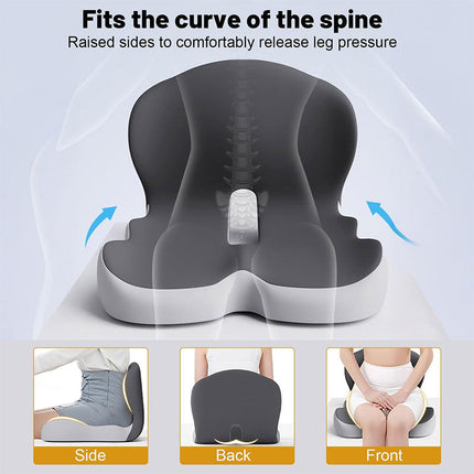 Car Seat Cushion for Driving, Ergonomic Office Chair Cushion for Sciatica – image 7