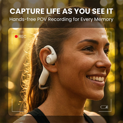 Camera Headphones for Cycling