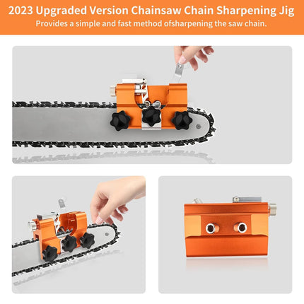 Chainsaw Sharpener, Chain Sharpener for Electric Drill and Woodworking – image 10