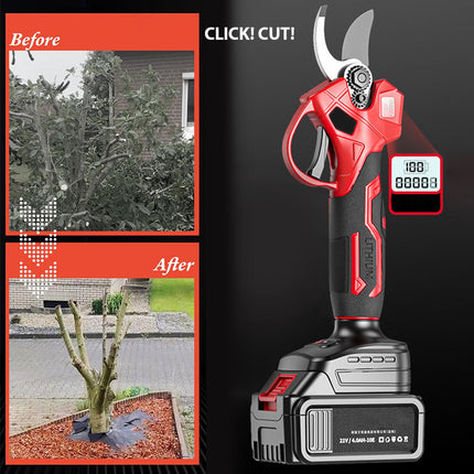 Electric Pruning Shears, Cordless Bypass Pruners with Brushless Motor, Garden Shears and Branch Cutter with LED – image 10