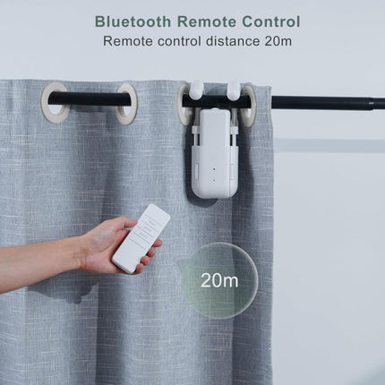 Automatic Curtain Opener with Remote Control, Smart Curtain Robot for Rod and Track – image 5