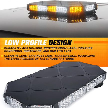 LED Flashing Strobe Light Bar, Emergency Vehicle Lights and Police Lights – image 13