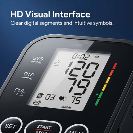 Home Blood Pressure Monitor, Automatic Blood Pressure Cuff Upper Arm – image 8