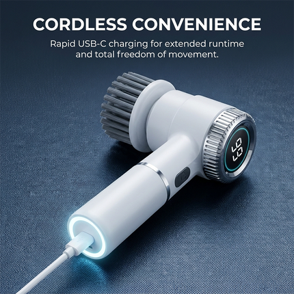 Electric Bathroom Scrubber, Kitchen Cleaning Brush – image 6