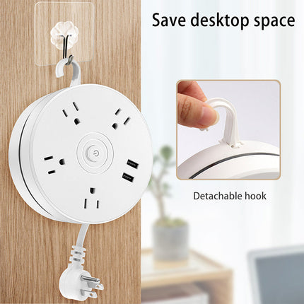 Retractable Power Strip with USB, Retractable Extension Cord for Travel – image 6