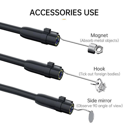 Borescope Camera with 8 LED Lights – image 5
