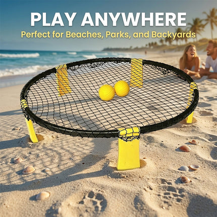 Roundnet Game Set, Lawn Games with Carry Backpack for Beach and Camping – image 7