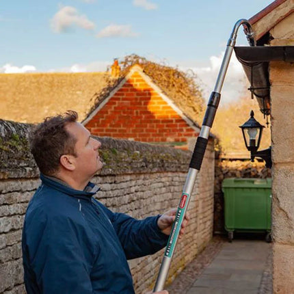 Gutter Cleaner Telescopic, Gutter Cleaning Tool with Jet Spray Nozzle
