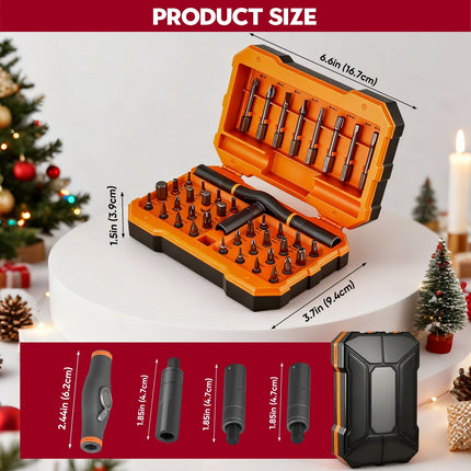 Magnetic Screwdriver Set 24 in 1, Aluminum Alloy Screwdriver Bit Set – image 5