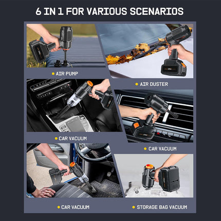 Cordless Vacuum Blower, Car Interior Cleaner – image 6