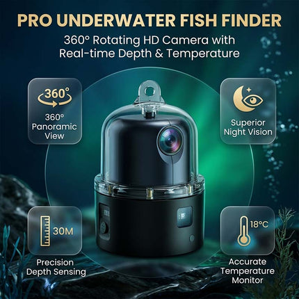 Underwater Camera for Fishing, Waterproof Camera with Screen or Phone Connection – image 4