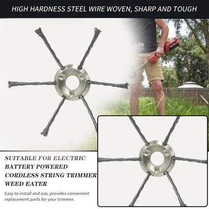 Weed Wacker Blade with Steel Wire – image 10