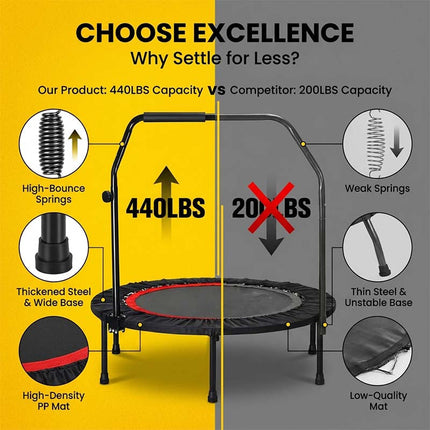 Indoor Trampoline for Low Impact Cardio – image 8