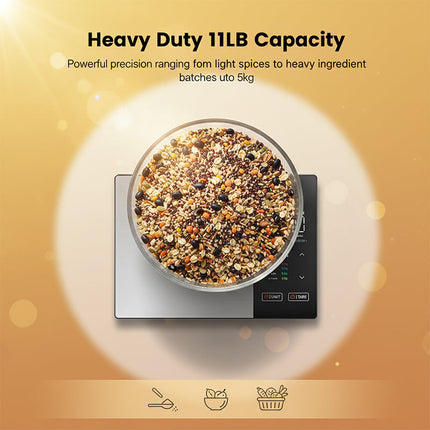 Food Scale with Nutritional Calculator, Food Weighing Scale for Cooking and Diet