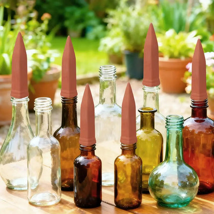 Terracotta Watering Spikes, Automatic Plant Waterer for Indoor Plants – image 9