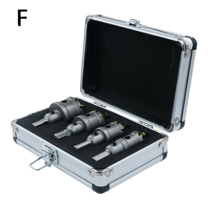 Carbide Hole Saw Kit, Metal Hole Saw Set for Stainless Steel and Cast Iron – image 8
