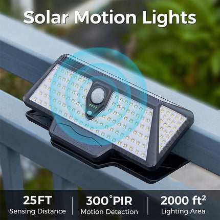 Solar Outdoor Lights with Remote, Outdoor Motion Sensor Light – image 4
