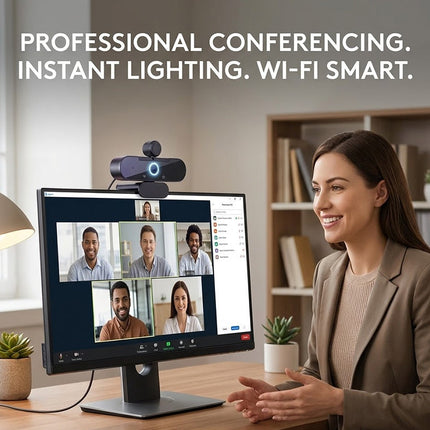 Ultra HD 4K Webcam with Microphone, Computer Camera – image 9