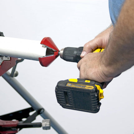 Deburring Tool 2 in 1, PVC Pipe Reamer Drill Attachment – image 6