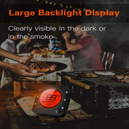 Wireless Meat Thermometer with Multiple Probes, Bluetooth Food Thermometer for Grill and Smoker with Companion – image 8